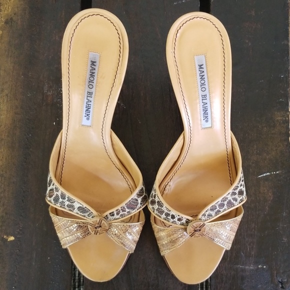 Manolo Blahnik Shoes - Manolo Blahnik Strappy Heels